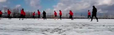 «Скендербеу» — «Динамо». В Албании выпал снег (ВИДЕО)