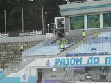 На стадионе «Динамо» проводится капитальный ремонт