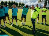 Ukraine's national team holds first training session in Germany in preparation for Euro 2024