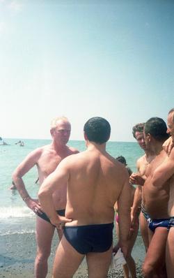 Встреча на ялтинском пляже...