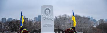 На Байковому кладовищі відкрито меморіал Леоніду Кравчуку (ФОТО, ВІДЕО)