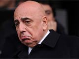 Адриано Галлиани: «Милан» не будет  увеличивать сумму предложения Тевесу»