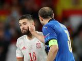 «Лжец». Капитан сборной Италии пытался вывести соперника из себя перед серией пенальти?