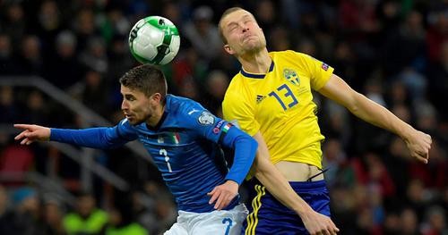 ЧМ-2018, плей-офф: Италия — Швеция — 0:0 (ВИДЕО)