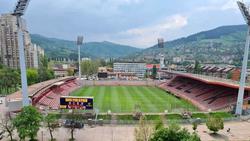 Сборная Боснии и Герцеговины отказалась от предматчевой тренировки на стадионе, где пройдет матч со сборной Украины
