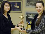Лучшая футболистка Украины получила свою «Викторию»