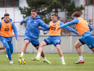«Динамо» готовится к матчу с «Александрией» в режиме одной тренировки в день