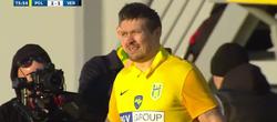 Боксер Александр Усик дебютировал в футболе. Он сыграл за «Полесье» (ФОТО)