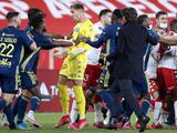 Игроки «Монако» и «Лиона» устроили массовую драку после матча