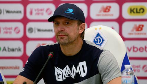 "Dynamo vs Kolos - 5:0. Aftermatch press conference. Oleksandr Shovkovskiy: "I do not bind players to the role" (VIDEO)