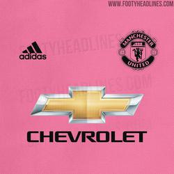 Выездной комплект формы «Манчестер Юнайтед» в новом сезоне будет розовым (ФОТО)