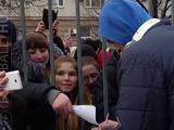 Как Андрей Ярмоленко общался с болельщиками в Запорожье (ВИДЕО)