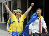 Поддержим сборную Украины во время матча с Исландией!
