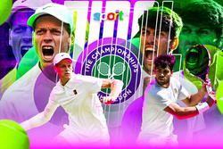 Финал Уимблдонского теннисного турнира...