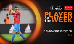 Будеску признан лучшим игроком недели в Лиги Европы, Виталий Буяльский — пятый