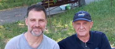 Владимир Бессонов проведал Святослава Сироту в военном госпитале (ФОТО)