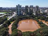 Football stopped in Brazil due to flooding