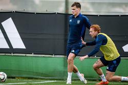 Дощ перевів тренування збірної України до тренажерного залу