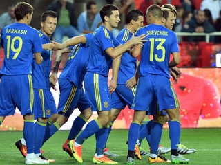 Сборная Украины обыграла в товарищеском матче Албанию