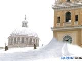 Матч чемпионата Италии «Парма» — «Кьево» отменен из-за снегопада (ФОТО)