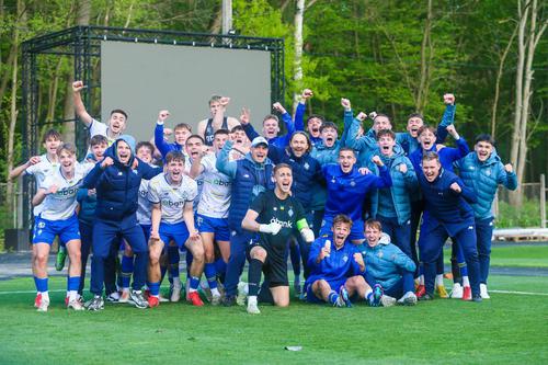 Як «Динамо U-19» святкувало чемпіонство (ВІДЕО)