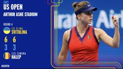 Элина Свитолина вышла в четвертьфинал US Open, обыграв двукратную чемпионку турниров Большого шлема