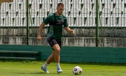 Дячук тренируется вместе с «Лехией» и ездил с командой на контрольный матч (ФОТО)