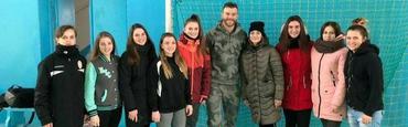 Андрей Ярмоленко посетил родную спортивную школу