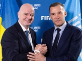 Andriy Shevchenko: "Wir haben mit dem FIFA-Präsidenten darüber gesprochen, wie man den Fußball in der Ukraine nicht nur erhalten