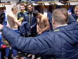 Танцы и аплодисменты: эмоции сборной Украины в раздевалке после матча с Боснией (ВИДЕО)