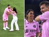 Messi's wife confused her husband and Alba and almost kissed him (VIDEO)