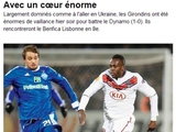 «Бордо» — «Динамо». Обзор французской прессы: «Это тоже футбол»