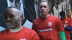 Футболисты «Барселоны» поддержали болеющего раком тренера «Севильи» (ФОТО)