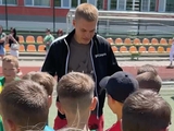 Виталий Буяльский посетил тренировку детей в Виннице (ВИДЕО)