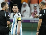 "You can't appoint such a judge." Messi criticized the main referee of the Netherlands-Argentina quarter-final at the 2022 World