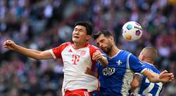 Darmstadt - Bayern München - 2:5. Deutsche Meisterschaft, 26. Runde. Spielbericht, Statistik