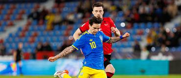 Товарищеский. Украина — Албания — 1:0. Обзор матча, статистика