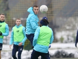 "Dynamo held a training session in Uzhhorod ahead of the game with Minaj
