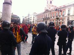 Болельщики «Галатасарая» устроили беспорядки в центре Мадрида