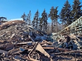Російські окупанти повністю знищили стадіон «Десни» у Чернігові (ФОТО)