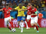 Бразилия — Швейцария — 1:1. В плену у Неймара