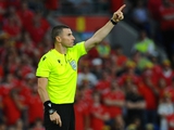 We would like to introduce the chief referee for Ukraine vs England. A Bulgarian familiar to Shakhtar