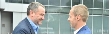 Источник: «Вчера у Павелко состоялся довольно неприятный разговор с президентом УЕФА Чеферином»