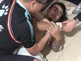В Китае охранники стадиона избили футболистов