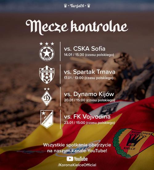 Официально. Польская «Корона» объявила о запланированном спарринге с киевским «Динамо»