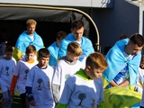 Ukrainische Waisenkinder nahmen am Dynamo-Sileks-Spiel teil (FOTO)