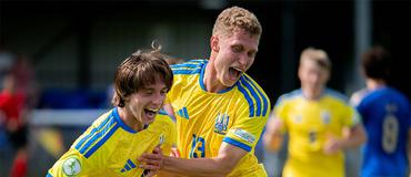 Евро-2026 (U-19): Украина обыграла Италию и в полуфинале сыграет с Германией