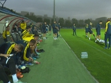 VIDEO: Training der ukrainischen Nationalmannschaft in Eriwan