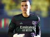 Real Madrid press service: "Lunin continues to recover"