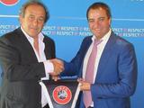 УЕФА: официальный визит президента ФФУ в Ньон
